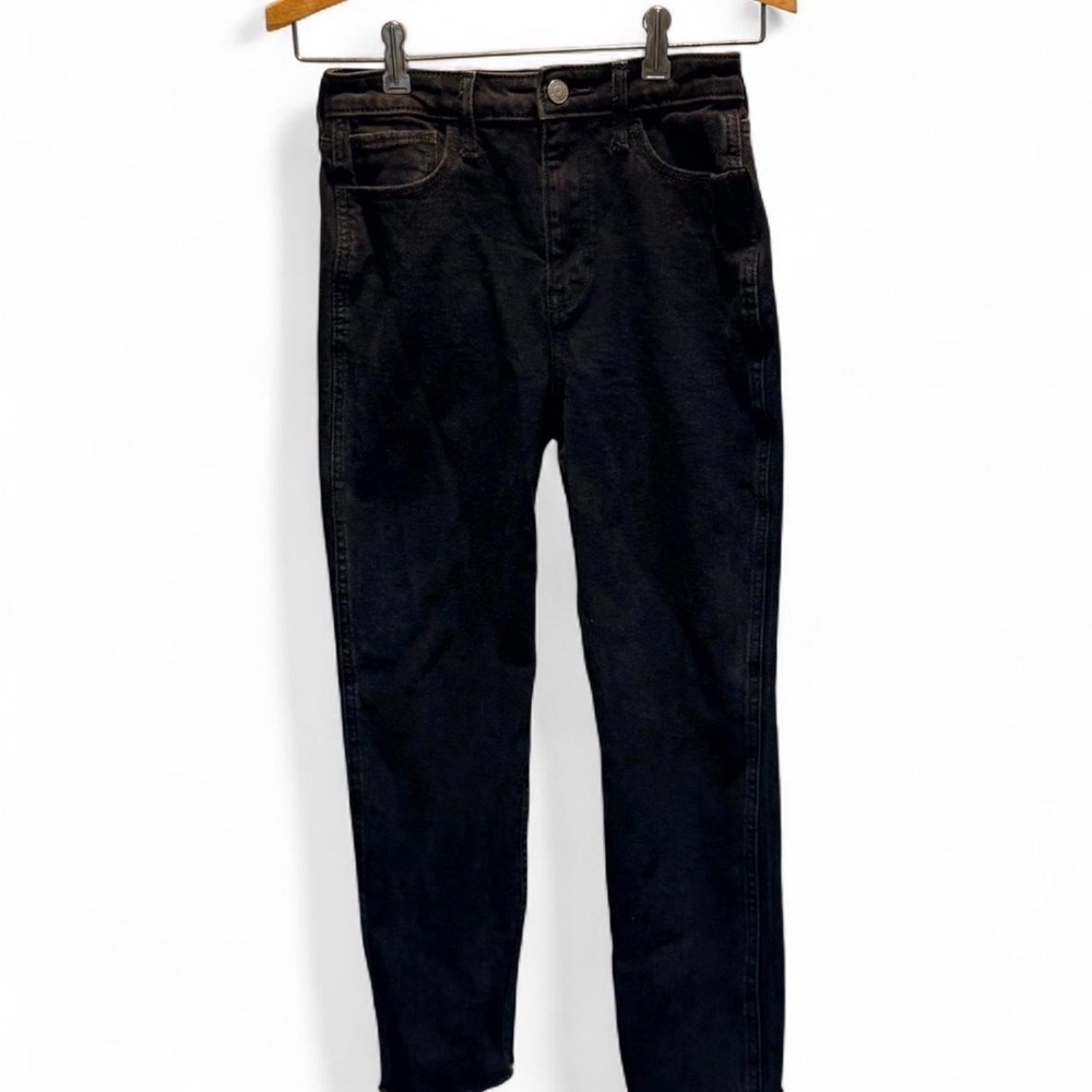 Hollister Ultra High-Rise Skinny Jeans Stretch Black Denim W24 R11 I23.5